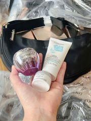 Set Lancôme Tím 7 Món Kèm Túi - Dưỡng Da Chuyên Sâu, Phục Hồi Lão Hóa, Chăm Sóc Da Mặt Cao Cấp