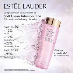 Toner Estee Lauder Soft Clean Infusion 400ml – làm mềm da, sạch dịu nhẹ