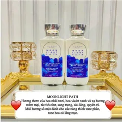 Sữa Dưỡng Thể Bath & Body Works Moonlight Path 236ml - Hương Thơm Dịu, Giúp Da Mềm Mại, Chăm Sóc Da Toàn Thân