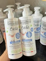 Sữa Tắm Em Bé Evoluderm Bébé 500ml - Dịu Nhẹ, Dưỡng Ẩm Cho Da Nhạy Cảm, Mỹ Phẩm Chăm Sóc Bé Toàn Diện