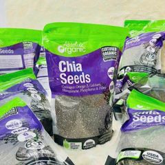 Hạt Chia Úc 1kg (Tím) - Siêu thực phẩm Bổ Dưỡng, Giàu Omega-3, Thực phẩm Lành Mạnh cho Sức Khỏe
