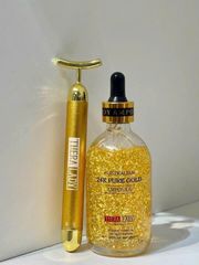 Serum Dưỡng Da Tinh Chất Vàng 24K Thera Lady - Căng Bóng Da, Dưỡng Ẩm, Ngừa Lão Hóa, Mỹ Phẩm Chất Lượng 