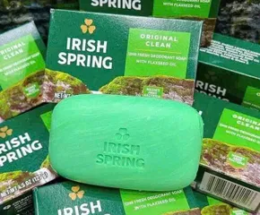 Xà Bông Irish Spring Dạng Cục 113g - Xà Phòng Tắm Sạch Da, Thơm Lâu, Chăm Sóc Cơ Thể Chính Hãng