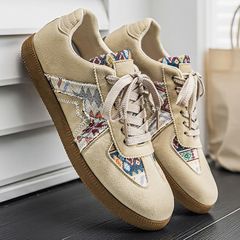Giày Sneaker Nam Hoạ Tiết Thổ Cẩm Mã M685 Kết Hợp Da Lộn Phong Cách Hàn Quốc 630071
