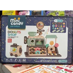 Đồ Chơi Tiệm Bánh Donut Mini Candy Paradise 34 Chi Tiết – Quầy Bán Hàng Cho Bé 777-8