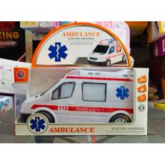 🚑 Xe Cứu Thương Đồ Chơi Có Đèn Và Nhạc – Mô Hình Ambulance 488