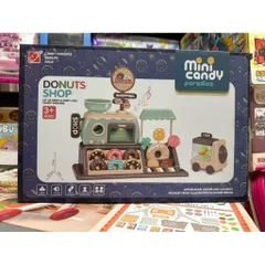 Đồ Chơi Tiệm Bánh Donut Mini Candy Paradise 34 Chi Tiết – Quầy Bán Hàng Cho Bé 777-8