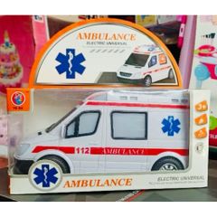 🚑 Xe Cứu Thương Đồ Chơi Có Đèn Và Nhạc – Mô Hình Ambulance 488