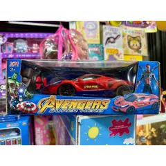 Xe điều khiển từ xa siêu anh hùng 1:24 có đèn – Xe đua điều khiển cho bé – 2 mẫu xe 048 409
