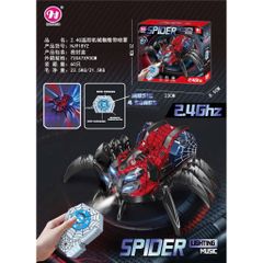 🕷️ Nhện Điều Khiển Từ Xa 2.4Ghz Phun Sương Có Đèn Nhạc 360🕷️ 918 Chọn Màu Ngẫu Nhiên