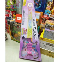 🎸 Đàn Guitar Đồ Chơi Có Nhạc Và Đèn Cho Bé Gái – Guitar Music Phát Sáng 969