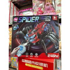 🕷️ Nhện Điều Khiển Từ Xa 2.4Ghz Phun Sương Có Đèn Nhạc 360🕷️ 918 Chọn Màu Ngẫu Nhiên
