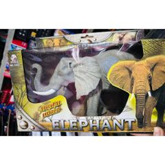 Con voi đồ chơi 🐘 chạy bằng pin 1042, có đèn và âm thanh Animal world Elephant