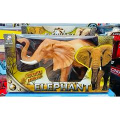 Con voi đồ chơi 🐘 chạy bằng pin 1042, có đèn và âm thanh Animal world Elephant