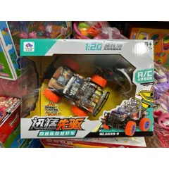 Xe Ô Tô Điều Khiển Từ Xa 1:20 Địa Hình 4 Bánh – R/C 4 Hướng – Pin Sạc USB 6635 giao màu ngẫu nhiên