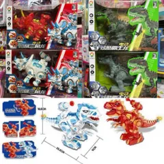 Khủng Long 🦖 Chạy Bằng Pin Có Đèn Và Âm Thanh, Có 3 Phân Loại 666-22 666-40 666-44, Đồ Chơi Robot Khủng Long Cho Bé