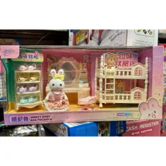 Bộ Đồ Chơi Thỏ Mini Phòng Ngủ 2 Tầng Có Tủ Giày & Bàn Trang Điểm – Set Nhà Búp Bê Dễ Thương Cho Bé 5523 chọn ngẫu nhiên