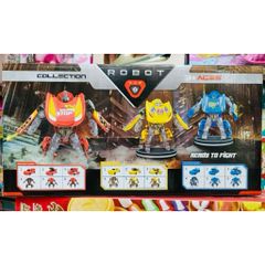 Robot Biến Hình Xe Đua 2 Trong 1 – Đồ Chơi Biến Đổi Thành Ô Tô Cho Bé 339-36