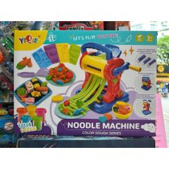 Bộ Đất Nặn Máy Làm Mì Noodle Machine Cho Bé – Set Color Dough Kèm Khuôn Tạo Hình, Đồ Chơi Sáng Tạo DIY 8855