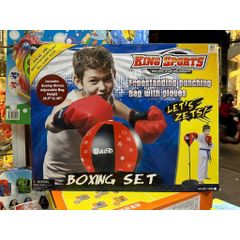 Bộ Đồ Chơi Bao Cát Đấm Bốc Cho Bé Có Găng Tay – Boxing Set Tăng Chiều Cao 80–110cm – Đồ Chơi Vận Động 881-100