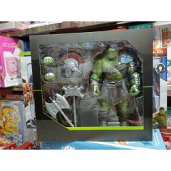 Mô Hình Người Khổng Lồ Xanh Hulk Giáp Chiến Binh – Cao 30cm – Có Phụ Kiện Mũ & Vũ Khí 3333