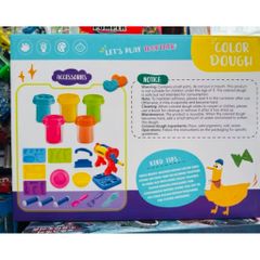 Bộ Đất Nặn Máy Làm Mì Noodle Machine Cho Bé – Set Color Dough Kèm Khuôn Tạo Hình, Đồ Chơi Sáng Tạo DIY 8855