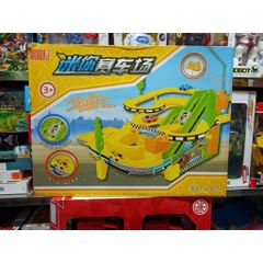 Bộ Đồ Chơi Đường Đua Ô Tô Điện Có Nhạc A333-21 – Đường Ray Lắp Ráp 24 Chi Tiết Cho Bé