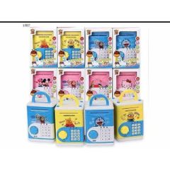 Két Sắt Mini Cho Bé Có Mật Khẩu – Heo Tiết Kiệm Thông Minh Phát Nhạc 1807 chọn mẫu ngẫu nhiên