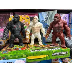 🦍 Mô Hình Khỉ Đột King Kong Khổng Lồ 28cm Khớp Cử Động 246-50 giao màu ngẫu nhiên