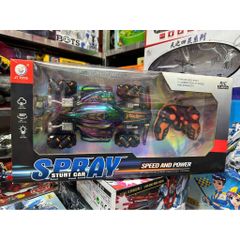 Xe Điều Khiển Phun Sương SPRAY Stunt Car 2.4GHz – Lộn 360° – Có Đèn LED – Drift 4 Bánh Cao Cấp JT691 Giao ngẫu nhiên