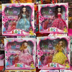 🌸 Búp Bê Công Chúa Thời Trang Và Phụ Kiện 6608 chọn ngẫu nhiên