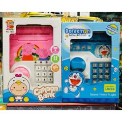 Két Sắt Mini Cho Bé Có Mật Khẩu – Heo Tiết Kiệm Thông Minh Phát Nhạc 1807 chọn mẫu ngẫu nhiên