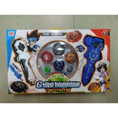 Bộ Đồ Chơi Con Quay Gyro Warrior Rotate 4 Con Kèm Sân Đấu Và 2 Tay Cầm Phóng 329-45