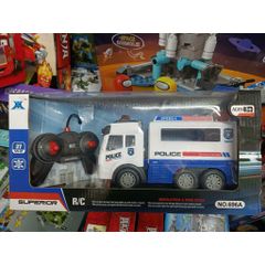 Xe Tải Cảnh Sát Điều Khiển Từ Xa Police Car NO.696A – Có Đèn, Có Nhạc – Radio Control 27MHz