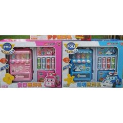 Mô Phỏng Máy Bán Nước Ngọt Tự Động 3710 Robocar Poli Chọn Màu Ngẫu Nhiên, Đồ Chơi Nhập Vai Bé Chơi Đồ Hàng