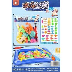 Đồ Chơi Câu Cá Nam Châm Cho Bé – Set 19 Chi Tiết Happy Fishing Pond 5431-16