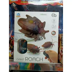 🪳 Đồ Chơi Gián Điều Khiển Hồng Ngoại – Giant Roach IR Mini 9916