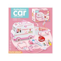 🚑 Đồ Chơi Xe Cứu Thương Bác Sĩ H325 – Ambulance Car Doctor Set Kèm Dụng Cụ Y Tế Nhập Vai Chọn Màu Ngẫu Nhiên