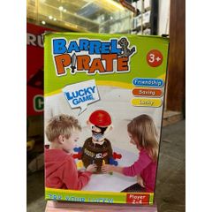 Trò Chơi Thùng Hải Tặc Barrel Pirate Có Vòng Quay May Mắn – Game Cắm Kiếm Bật Nhảy 2–4 Người Chơi Cho Bé (Hộp Lớn)HZ-025