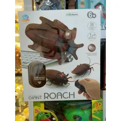 🪳 Đồ Chơi Gián Điều Khiển Hồng Ngoại – Giant Roach IR Mini 9916