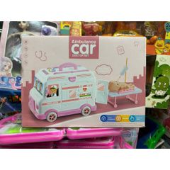 🚑 Đồ Chơi Xe Cứu Thương Bác Sĩ H325 – Ambulance Car Doctor Set Kèm Dụng Cụ Y Tế Nhập Vai Chọn Màu Ngẫu Nhiên