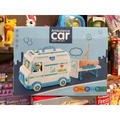 🚑 Đồ Chơi Xe Cứu Thương Bác Sĩ H325 – Ambulance Car Doctor Set Kèm Dụng Cụ Y Tế Nhập Vai Chọn Màu Ngẫu Nhiên