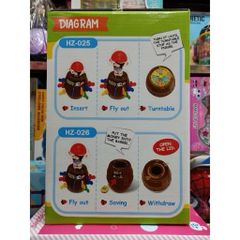 Trò Chơi Thùng Hải Tặc Barrel Pirate Có Vòng Quay May Mắn – Game Cắm Kiếm Bật Nhảy 2–4 Người Chơi Cho Bé (Hộp Lớn)HZ-025
