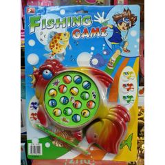 🎣 Đồ Chơi Câu Cá Fishing Game Hình Cá Vàng Có Nhạc – Bàn Xoay 15 Cá – 3 Cần Câu – 5249