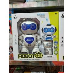 Robot Nhảy Múa 606-1 606-2 Điều Khiển Từ Xa IR Có Nhạc Và Đèn LED Cho Bé - GIAO NGẪU NHIÊN