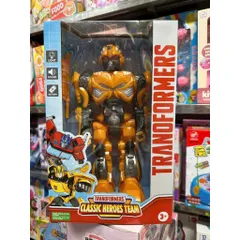 Robot Biến Hình Transformers Classic Heroes Team – Đồ Chơi Robot Siêu Nhân Chạy Bằng Pin Có Đèn Nhạc 684A 684B