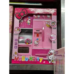 Bếp 2 ngăn 8921 Hello Kitty My Modern kitchen playset có hiệu ứng đèn và âm thanh chọn ngẫu nhiên, đồ chơi nhà bếp