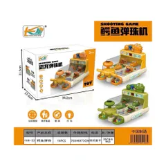 Máy Bắn Bi Cá Sấu Shooting Game 158-22 – Game Bắn Bóng Tính Điểm Điện Tử Có Nhạc Đèn Cho Bé