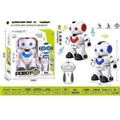 Robot Nhảy Múa 606-1 606-2 Điều Khiển Từ Xa IR Có Nhạc Và Đèn LED Cho Bé - GIAO NGẪU NHIÊN