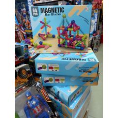 MAGNETIC BAR BLOCKS Bộ Lắp Ráp Thanh Nam Châm Gồm 4 Phân Loại 64 42 36 25 chi tiết H01 H02 H03 H05, Đồ Chơi Xếp Hình